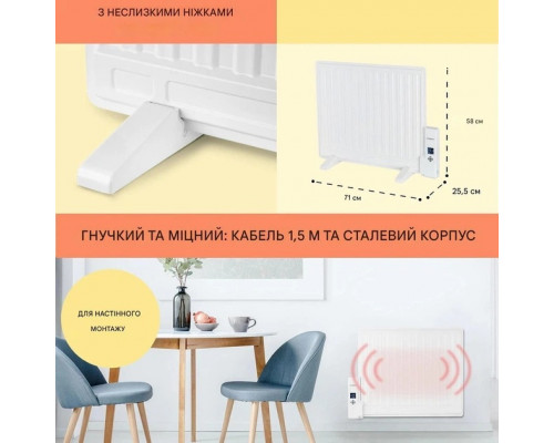 Масляний радіатор Klarstein Wallander (10033098)