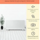 Масляний обігрівач OneConcept Wallander 1000W (10033102)