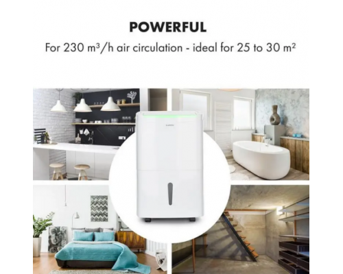 Компресійний осушувач повітря KLARSTEIN DryFy Connect 30 WiFi 30 л/добу (10034433)