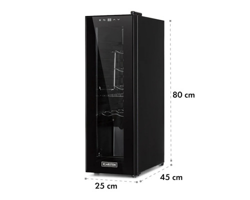 Винний холодильник Klarstein Shiraz 12 Slim Uno 10034625