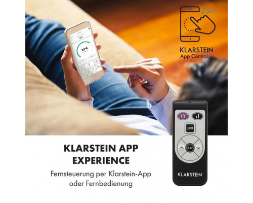 Конвекторний обігрівач KLARSTEIN Bornholm Curved Wi-Fi (10035238)