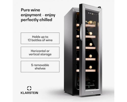 Винний холодильник KlarsteinShiraz Premium Smart 12 (10045337)