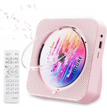 Портативний настільний CD-плеєр Bluetooth 5.1 з динаміками Hi-Fi та пультом дистанційного керування