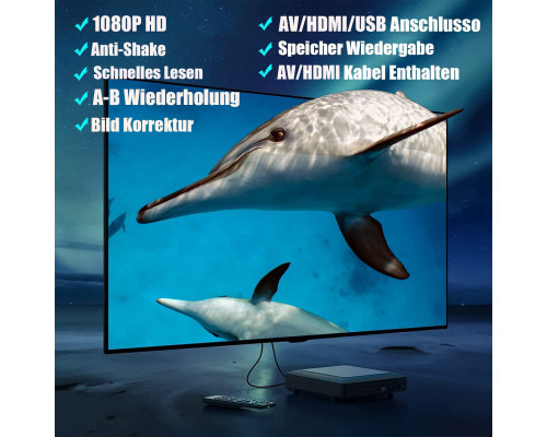 Портативний міні-DVD-плеєр Tojock