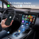 Бездротовий адаптер KUKIHO 2-в-1 для Carplay та Android