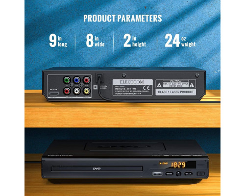 Програвачі-DVD для дому ELECTCOM PRO