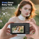 Цифрова камера 4K із поворотним екраном на 180° GUEVWES