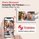 Цифрова фоторамка Frameo 15.6