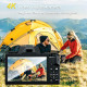 Цифровий фотоапарат Fine Life Pro з 4-дюймовим сенсорним екраном