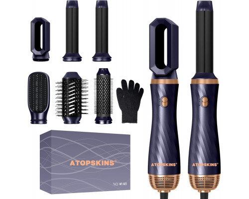 Стайлер Atopskins 6-в-1 Air 1000 Вт (3 швидкості та 6 режимів)
