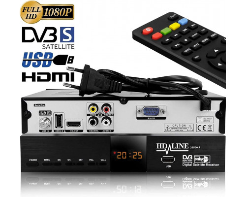 Цифровий супутниковий HD-ресивер HD-Line Echosat 20500 S