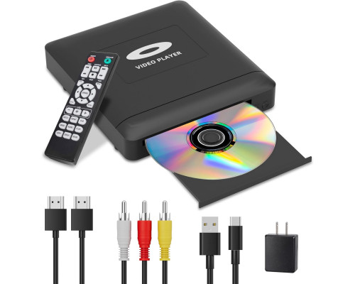 Міні HD DVD-програвач з HDMI для телевізора 1080P Toborher