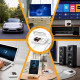 Автомобільний CD-плеєр Micocious з портами USB та AUX