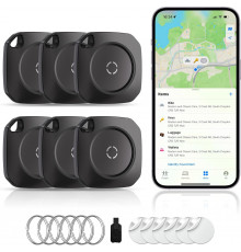 Розумні Bluetooth-трекери weTag для iPhone та Apple Find My(6 шт)