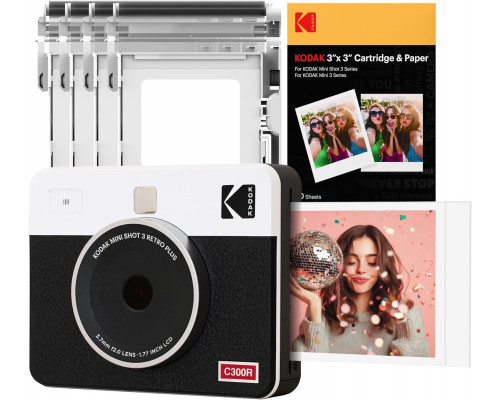Фотоапарат моментального друку KODAK Mini Shot 3 Retro (для iOS та Android)