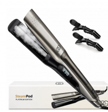 Паровий випрямляч для волосся Golden Goods SteamPod Pro Platinum 230°C