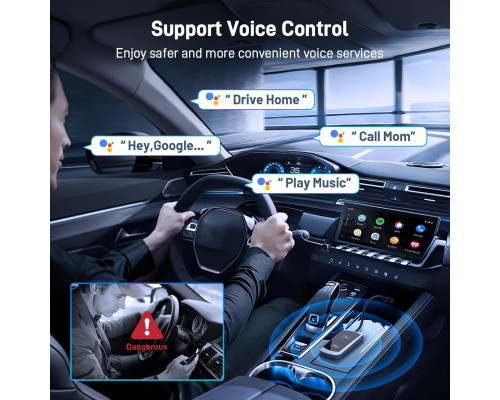 Бездротовий адаптер Android Auto з NFC