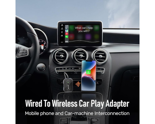 Бездротовий адаптер Alxum CarPlay (Wi-Fi 5.8 ГГц та Bluetooth)