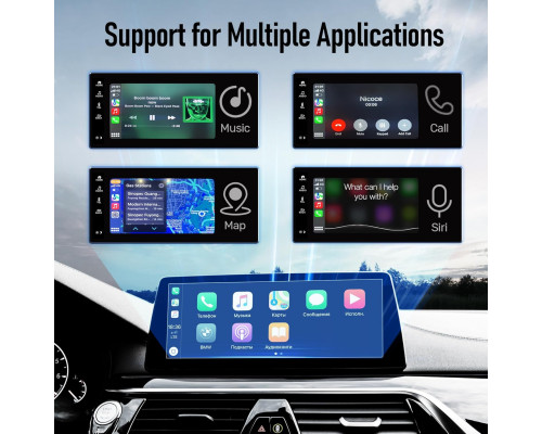 Бездротовий адаптер Alxum CarPlay (Wi-Fi 5.8 ГГц та Bluetooth)