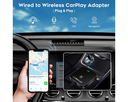 Бездротовий адаптер Wireles CarPlay для автомобіля