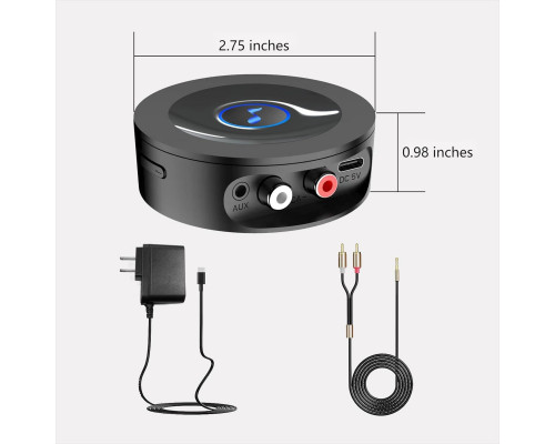 Bluetooth-приймач 5.2 для домашньої стереосистеми BLACKHORSE