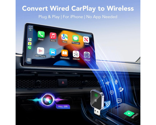Бездротовий адаптер CarPlay для iPhone Aerlien