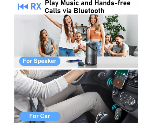 Bluetooth передавач та приймач 2-в-1 Ticenpe