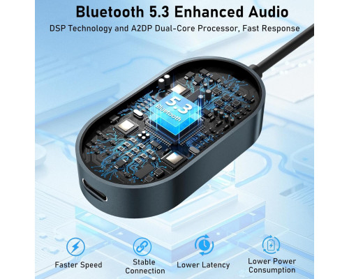Bluetooth передавач та приймач 2-в-1 Ticenpe