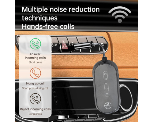 Бездротовий Bluetooth 5.4 адаптер (приймач та передавач)