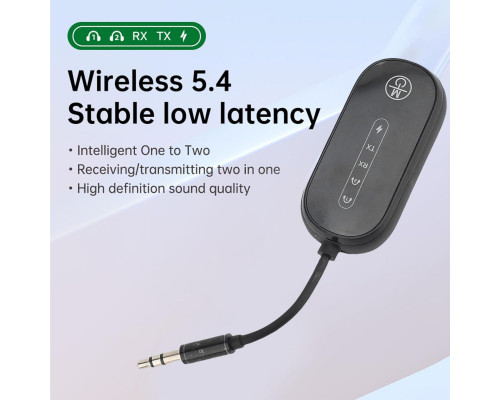 Бездротовий Bluetooth 5.4 адаптер (приймач та передавач)