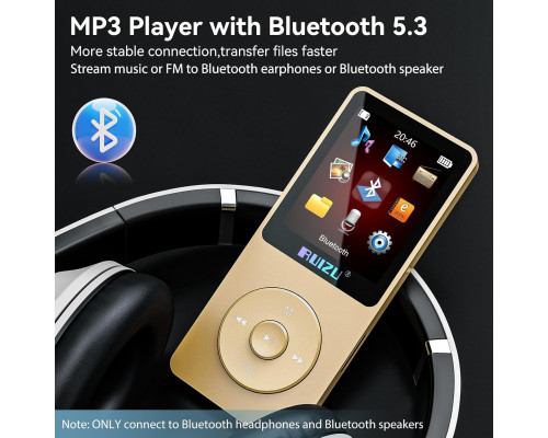 Портативний MP3-плеєр 64GB з FM-радіо та записом голосу