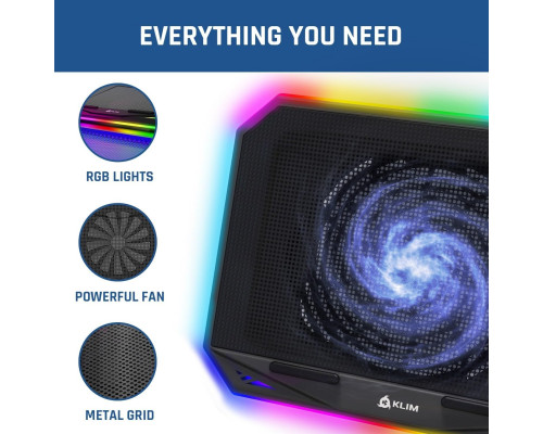 Охолоджувальна підставка для ноутбука з RGB