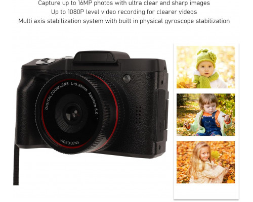Портативна цифрова камера 16MP з 2.4