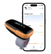 Пульсоксиметр Vibeat WearO2 Bluetooth