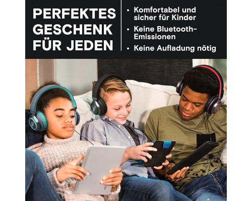 Складані дротові навушники ARTIX NRGSound CL750 з мікрофоном для дітей, підлітків і дорослих