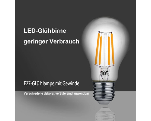LED лампи EXTRASTAR  8 Вт тепле світло 2700K 950 лм (5 шт)
