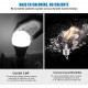 LED лампи 12 Вт з цоколем E27 тепле світло 3000K 960 лм (6 шт)