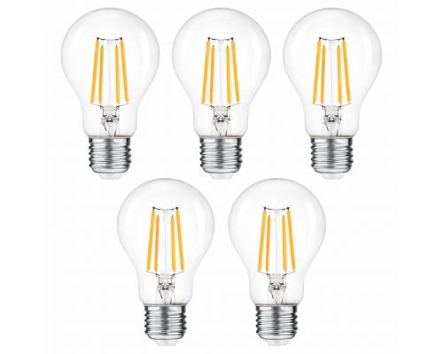 LED лампи EXTRASTAR  8 Вт тепле світло 2700K 950 лм (5 шт)