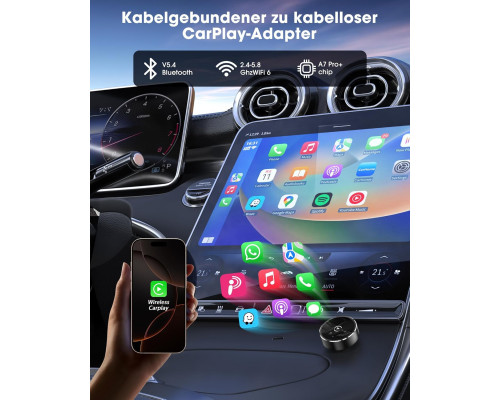 Адаптер бездротового CarPlay Dralud