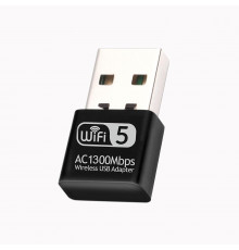 Адаптер USB WLAN AC1300 (до 867 Мбіт/с 5 ГГц, 400 Мбіт/с 2,4 ГГц)