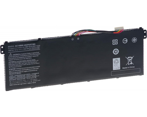 Акумулятор для ноутбука AC14B8K на 15.2 В
