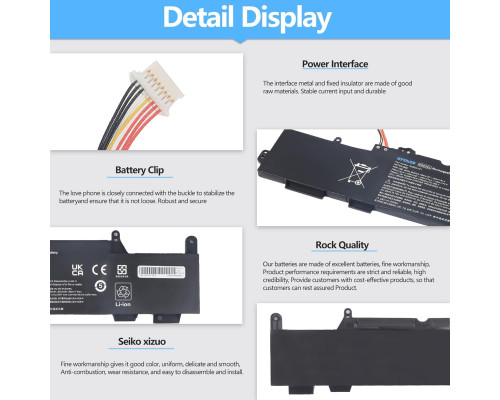 Акумулятор SS03XL 933321-855 932823-421 для ноутбуків HP EliteBook