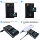 Акумулятор USB Dual Quick Charger для Lumix