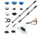 Акумуляторна щітка-швабра Cleaning Brush 9в1 з універсальними насадками