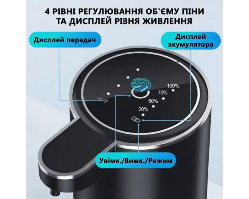 Автоматичний сенсорний диспенсер для мила з USB