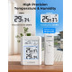 Бездротова метеостанція з зовнішнім датчиком температури та вологості