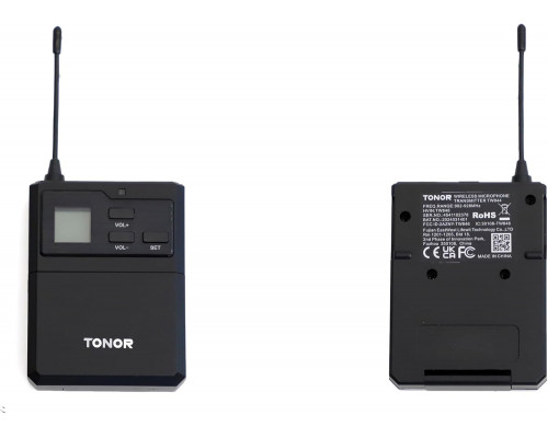 Бездротова мікрофонна система TONOR UHF з гарнітурою