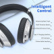 Бездротові Bluetooth-навушники Uliptz WH203A сріблясті