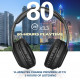 Бездротові наушники WorWoder W-915 Bluetooth-наушники, 80 год роботи