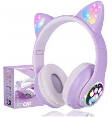Бездротові навушники Daemon Kids з котячими вушками Bluetooth